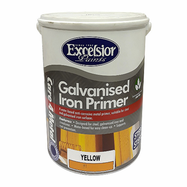 PRIMER GALV IRON 5LT EXCELSIOR