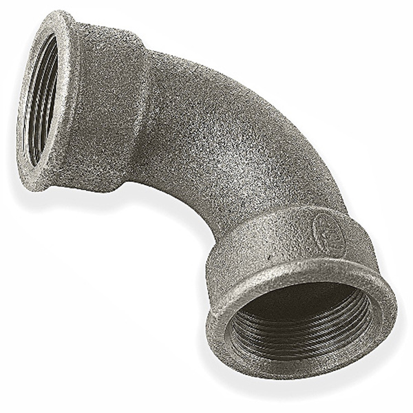 BEND 90DEG D/F 1/2 GALV