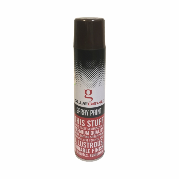 S/PAINT DARK BROWN 300ml GLUE DEVIL