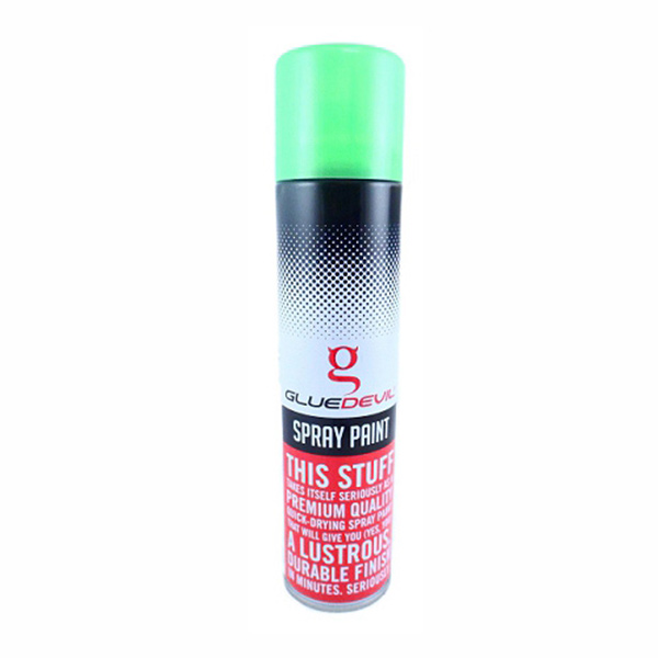 S/PAINT FL GRN 300ML GLUE DEVIL