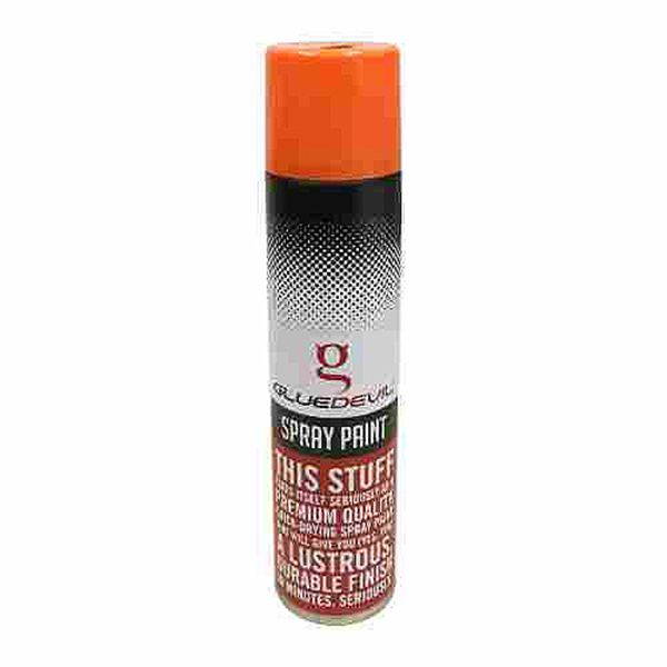 S/PAINT FL ORA 300ML GLUE DEVIL