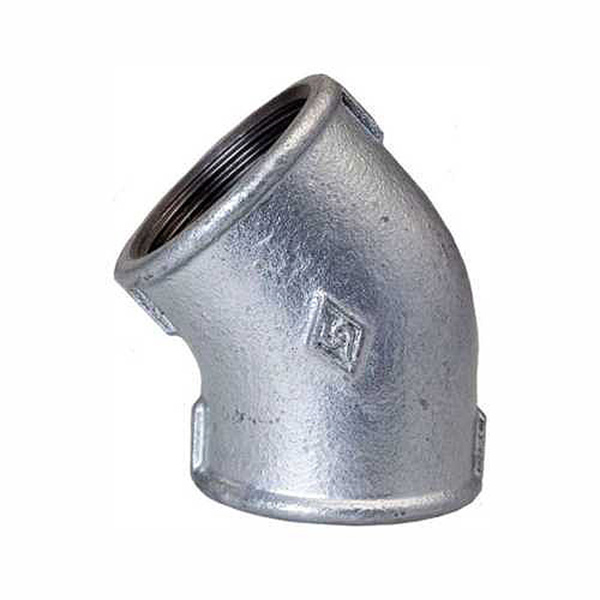 ELBOW 45DEG D/F 1/2 GALV