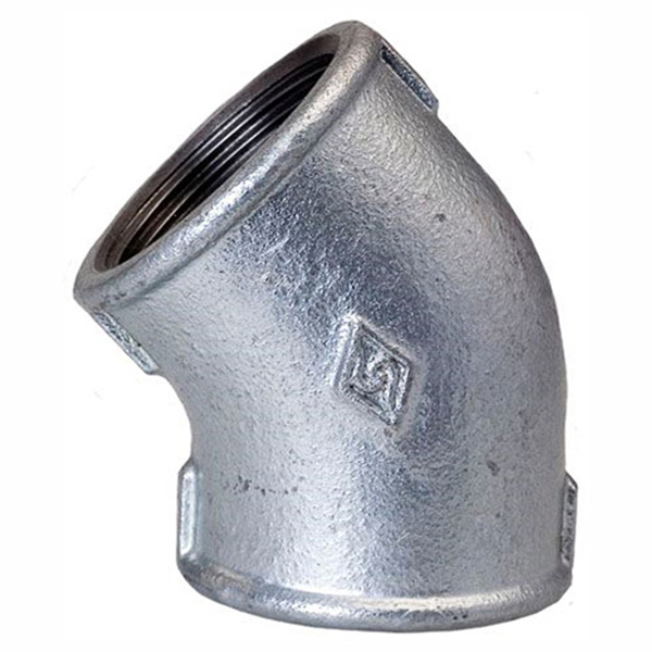 ELBOW 45DEG D/F 3/4 GALV