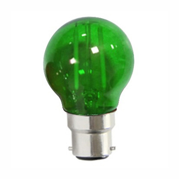 GLOBE FILA LED 2W B22 GREEN RADIANT