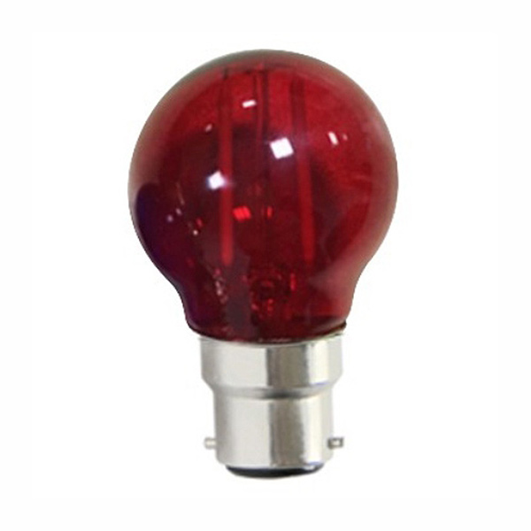 GLOBE FILA LED 2W B22 RED RADIANT