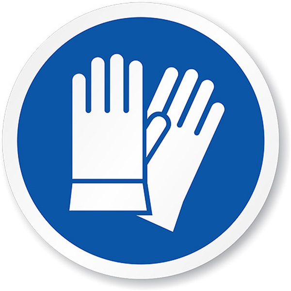 SIGN 290X290 GLOVES
