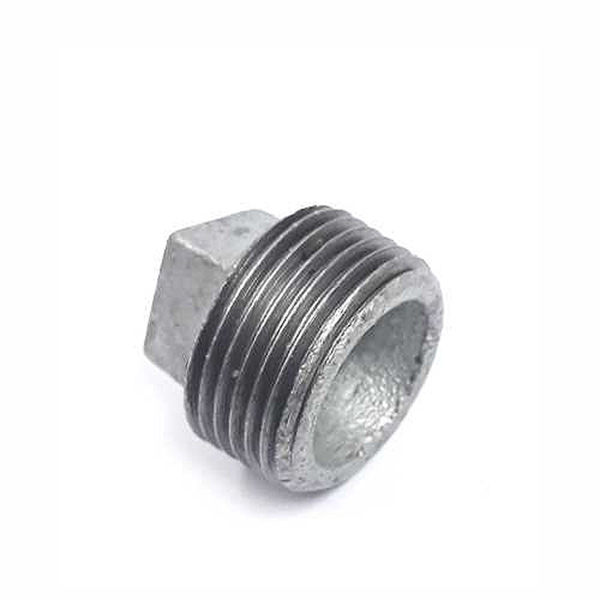 PLUG HOLLOW 1/4 GALV