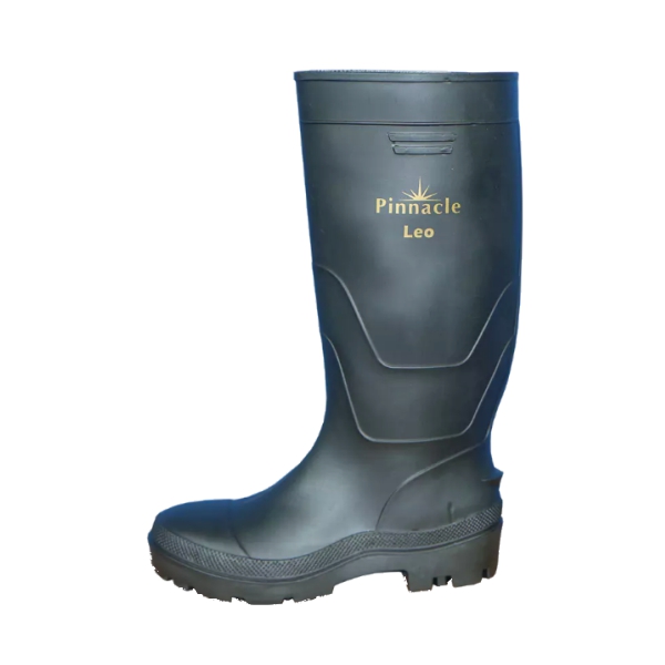 GUMBOOTS HARD TOE BLK S 10