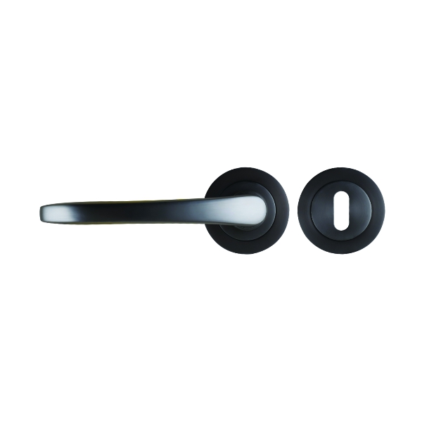DOOR HAND ON ROSE PAC K/W BLK BBL