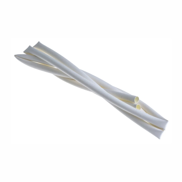 HEAT SHRINK TUBING 5MM 1MT WHITE