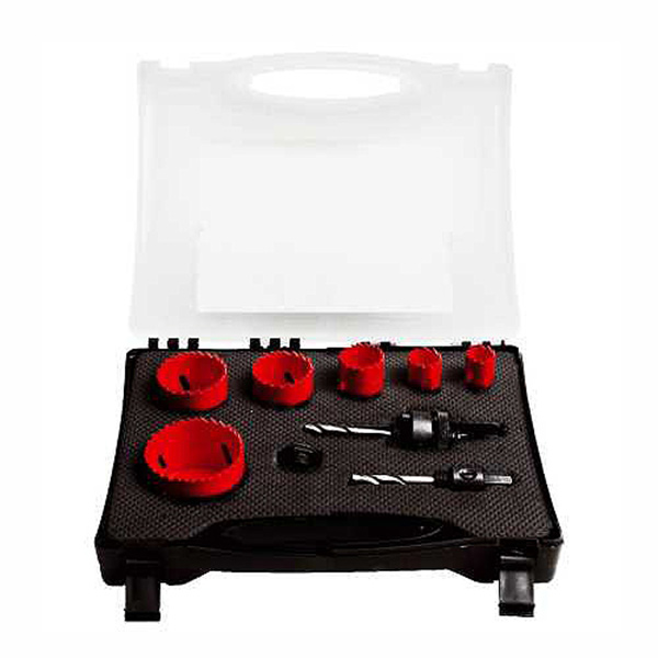 HOLESAW KIT B/M 9PC 20-40 H/MANN