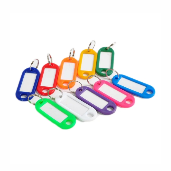 KEYTAG PLASTIC 20PC PP