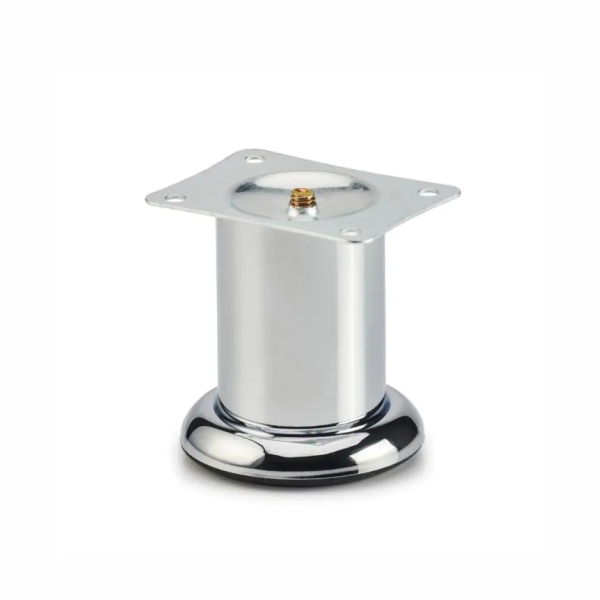 LEG ROUND 80MM CHROME