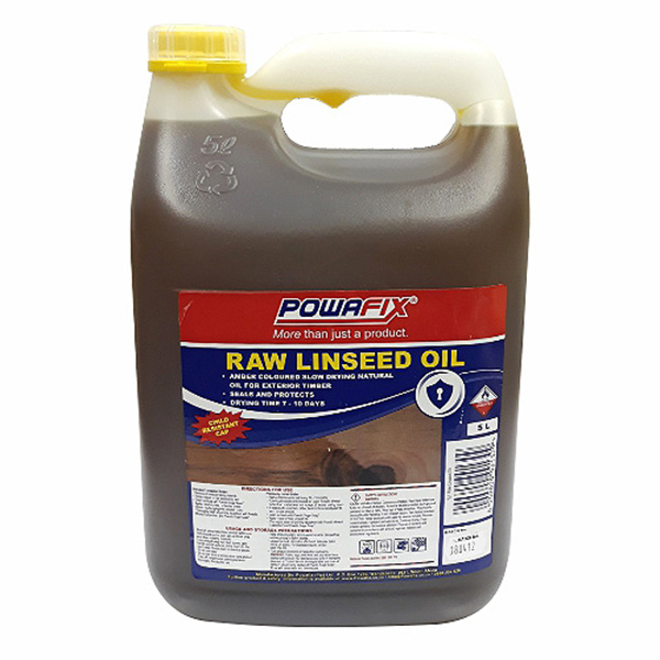 LINSEED OIL RAW 5LT