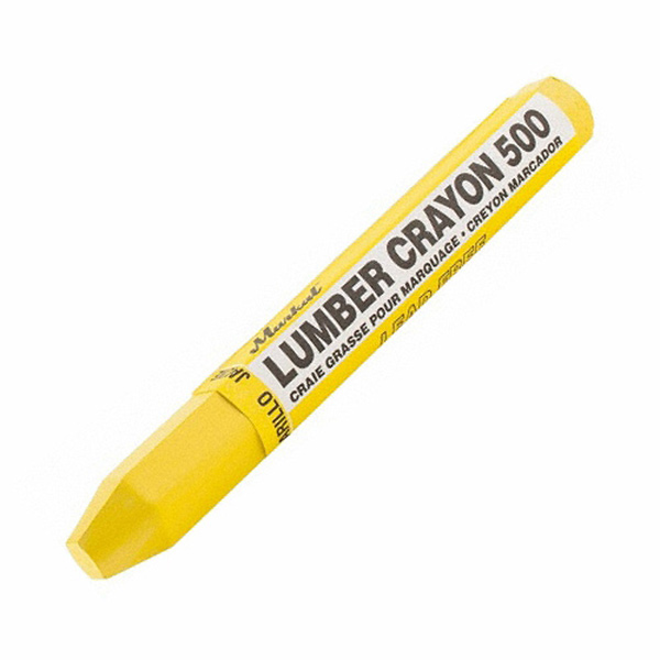 LUMBER CRAYONS YELLOW 1PC