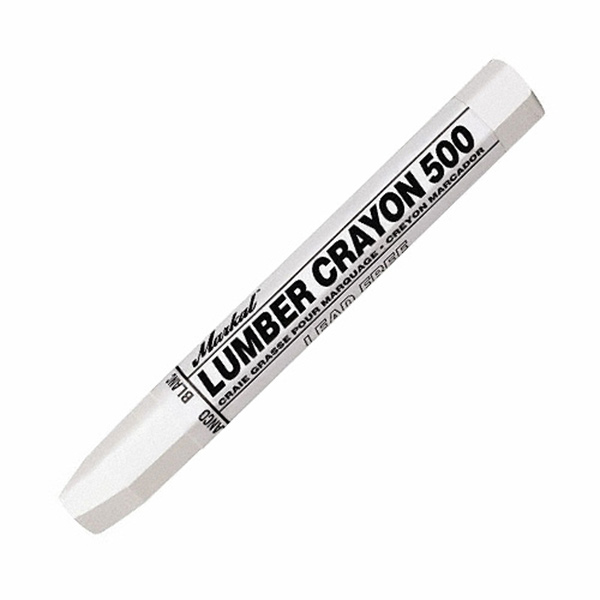 LUMBER CRAYONS WHITE 1PC