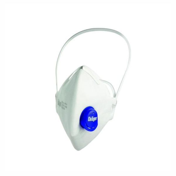 MASK FFP2 C/W VALVE 15PC DRAGER