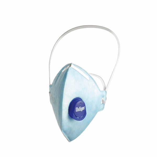 MASK FFP2 C/W VAL VAPOR 15PC DRAGER