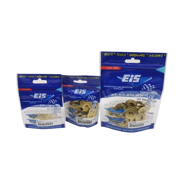 BRASS FLAT WASHER M4 10PC