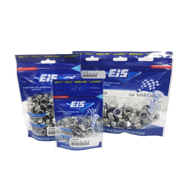 NYLOC NUT M04 E/G 100P