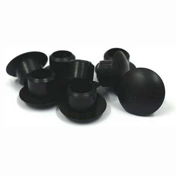NUT INSERT BLACK M08 PER 100