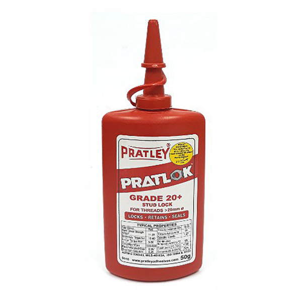 PRATLOK STUD LOC 50G 20+ RED (277)