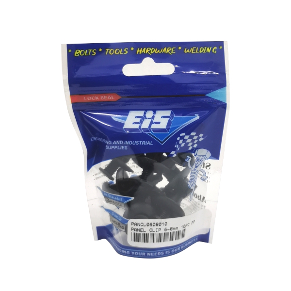 PANEL CLIP 6-8mm 10PC PP