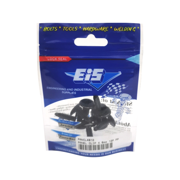 PANEL CLIP 4.8mm 10P PP
