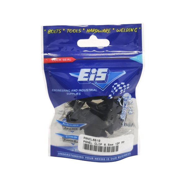 PANEL CLIP 6.5mm 10P PP