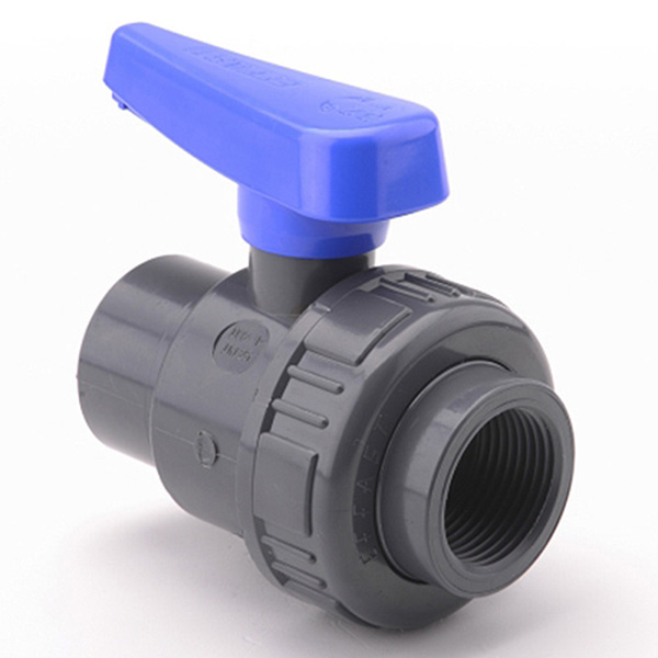 DU PVC BALL VALV FEM 1/2 BSP