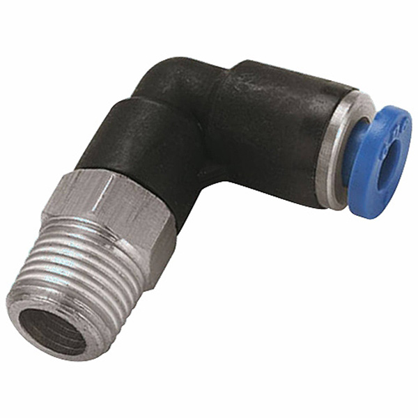 JISAN MALE ELBOW M5 THREAD - 4mm TUBE