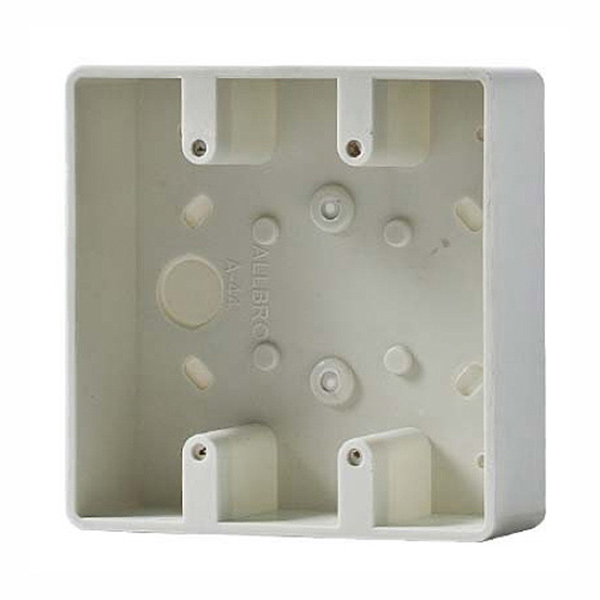 WALL BOX PVC 4X4 DBL FLUSH