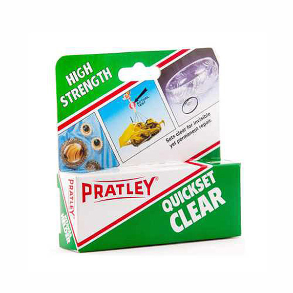 QUICKSET CLEAR 36ML PRATLEY