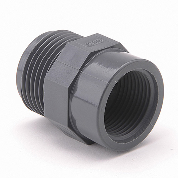 PVC REDUCING BUSH 3/4"MX1/2"F BSP