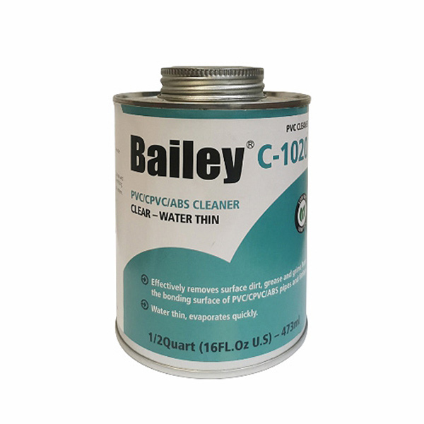 PVC WELD/CEM CLEANER 473ML BAILEY