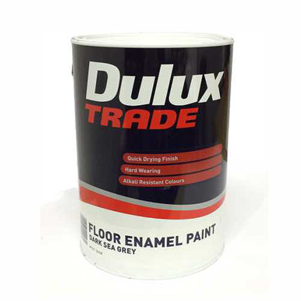 FLOOR QD DRK SEA GRY 5LT DULUX