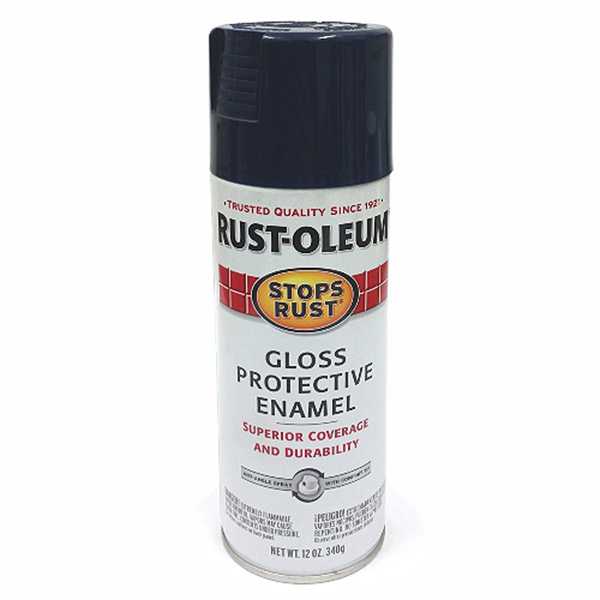 S/PAINT GL BLACK RUST-OLEUM