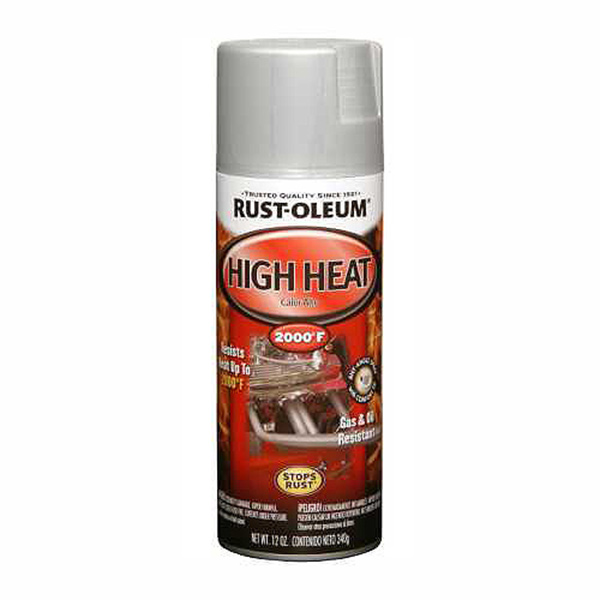 S/PAINT H/H FLAT ALUM RUST-OLEUM
