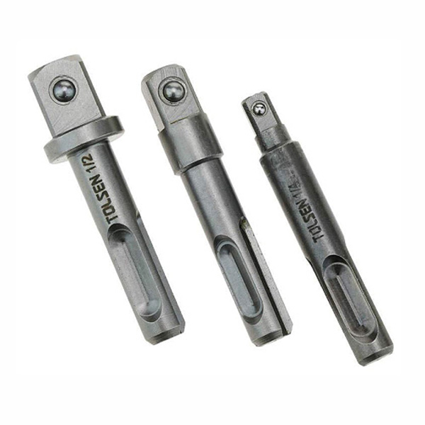 SDS ADAP SET 1/4.3/8.1/.2 TOLSEN