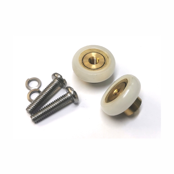 SHOWER ROLL NYL BR INS 19MM 2PC