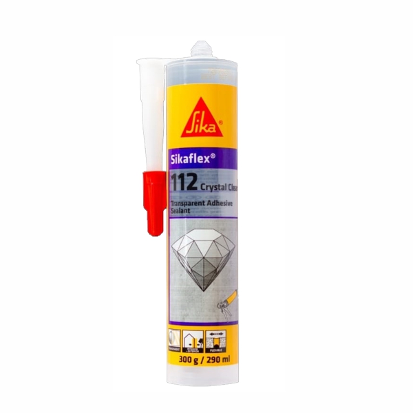 SIKAFLEX 112 290ML CRYSTAL CLEAR