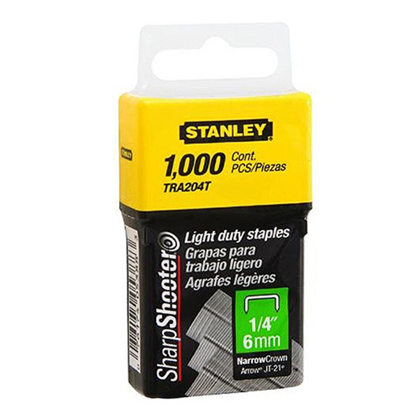 STANLEY STAPLES 6MM (TR45) TRA 204 BOX
