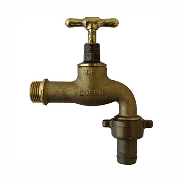 BIB TAP BR 1/2TH X 3/4 COBRA