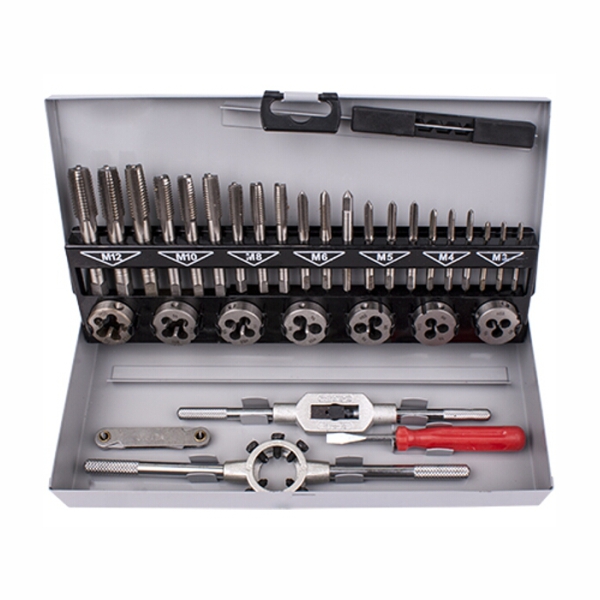 TAP & DIE SET 32PCE HSS TORK CRAFT