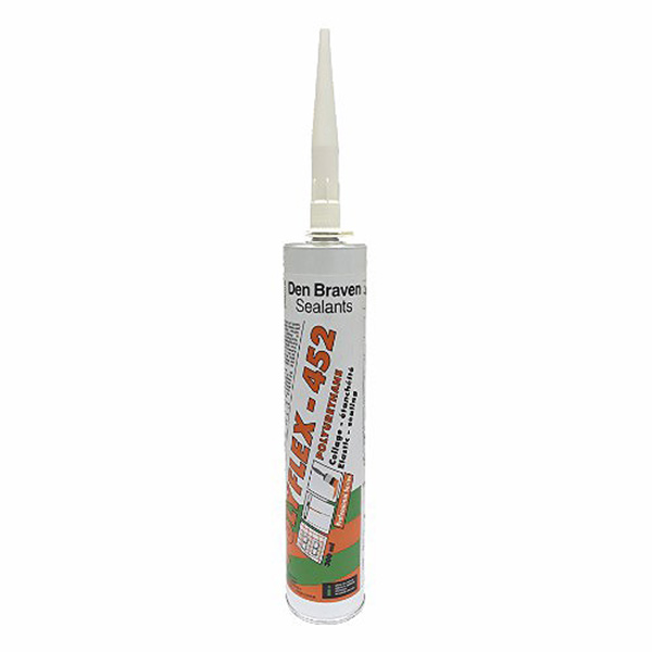 W/SCREEN ADH 310ML WHT POLYFLEX 452
