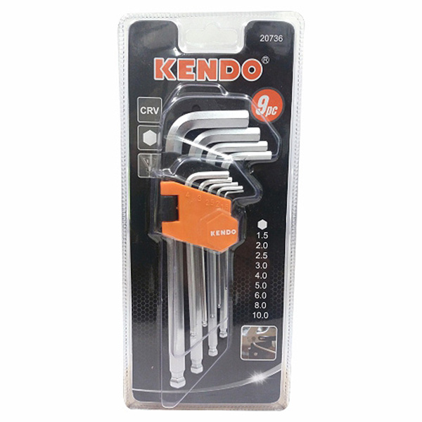 A/KEY SET BALL POINT 9PC KENDO