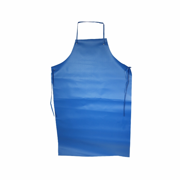 APRON PVC BLUE