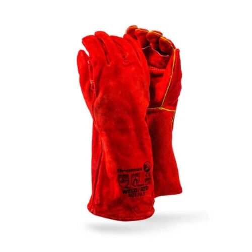 GLOVE HEAT RES RED ELBOW DROMEX