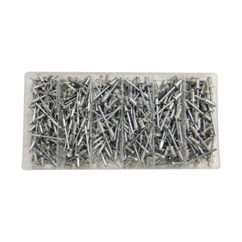 ASSORTED ALUM RIVET 500PC