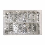 ASSORTED ALUM WASHERS 295PCS